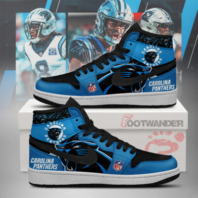 Carolina Panthers AJ1 Shoes