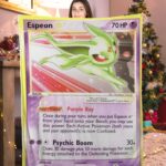 Cute Pokemon Espeon Pokemon Card Blanket 386316