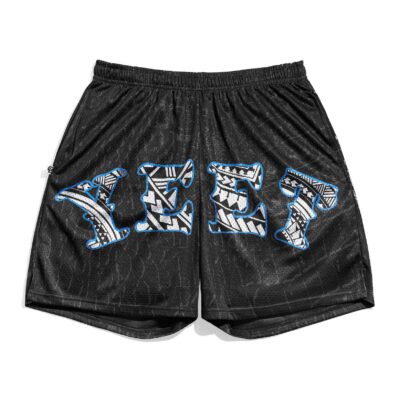 Jey Uso Tribal Yeet Retro Shorts