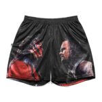 Kane Undertaker Face Off 1997 Retro Shorts