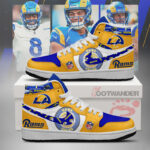 Los Angeles Rams AJ1 Shoes