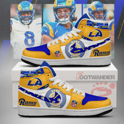 Los Angeles Rams AJ1 Shoes