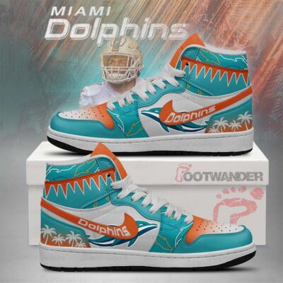 Miami Dolphins AJ1 Shoes
