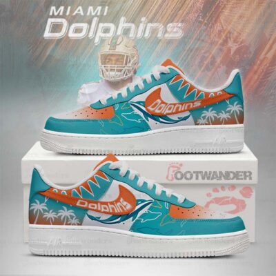 Miami Dolphins AF1 Shoes