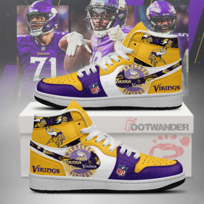 Minnesota Viking AJ1 Shoes