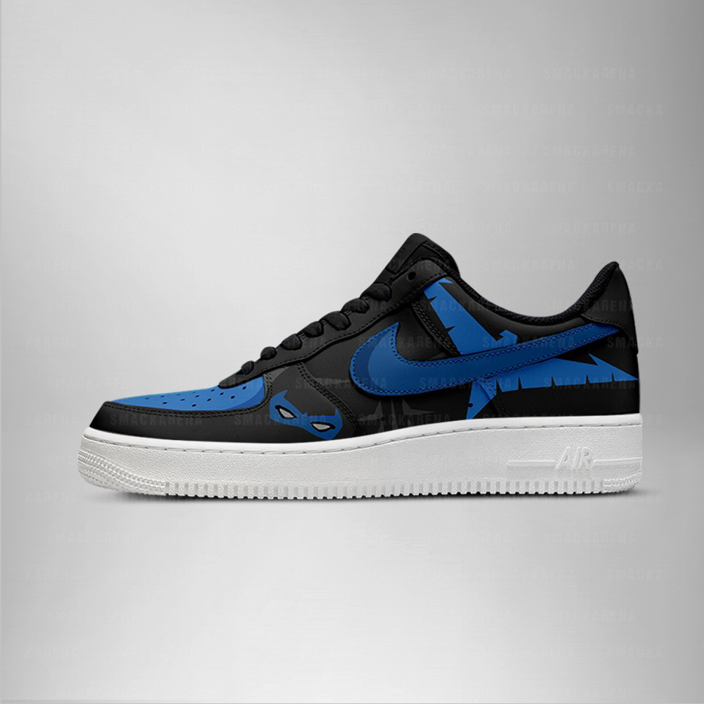NightWing Teen Titans AF1 Shoes - Image 3