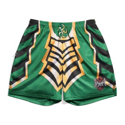 Penta Green Retro Shorts