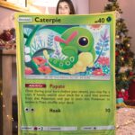 Pokemon Caterpie Pokemon Card Blanket 859231