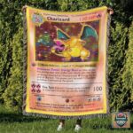 Pokemon Charizard Custom Woven Blanket   -ts-blanket-150822-18
