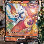Pokemon Cinderace V Single Strike Blanket   -YH0FL-8591