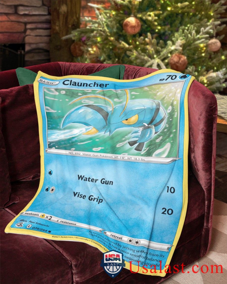 Pokemon Clauncher Fusion Strike Blanket -RKXQV-8589 - Image 2