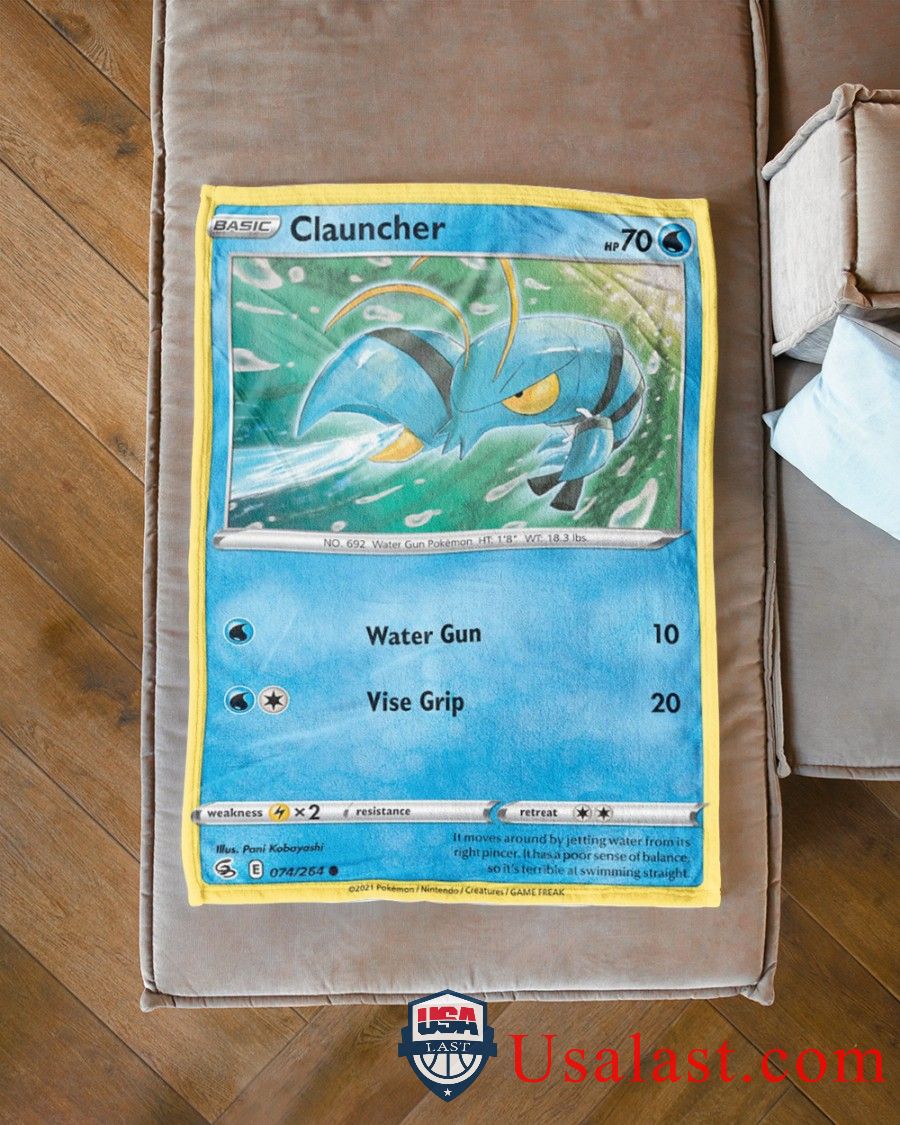 Pokemon Clauncher Fusion Strike Blanket -RKXQV-8589 - Image 3