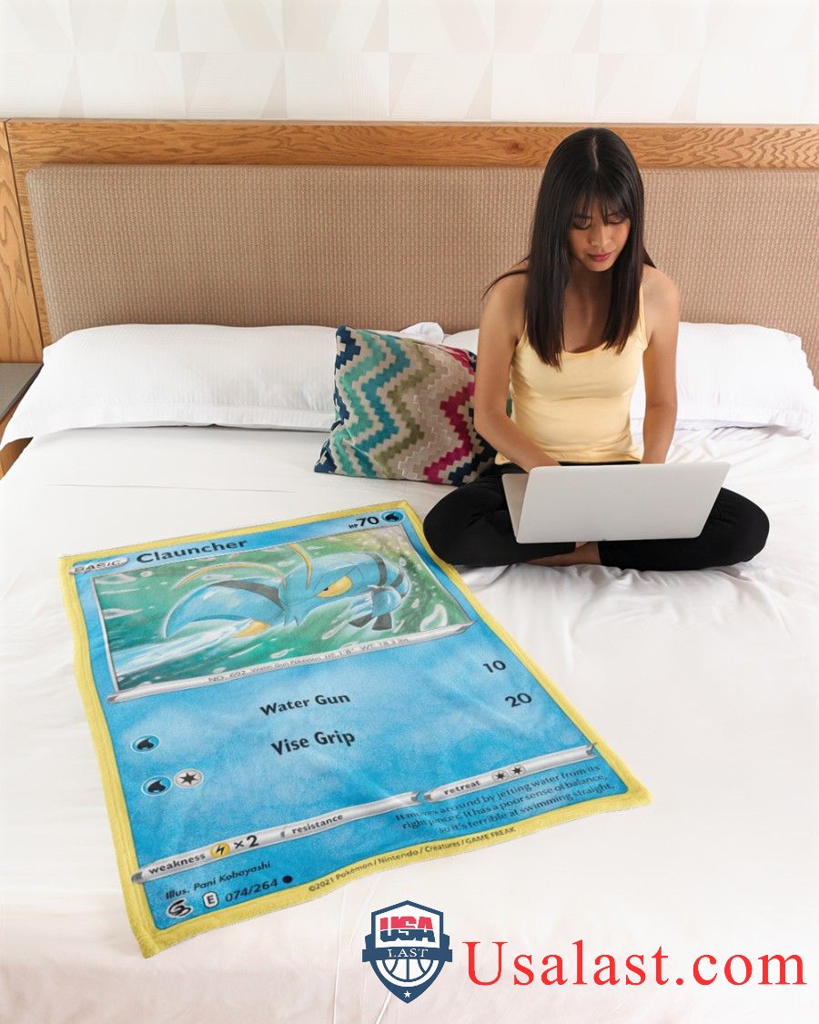 Pokemon Clauncher Fusion Strike Blanket -RKXQV-8589 - Image 4