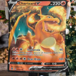 Pokemon Darkness Ablaze Charizard V Blanket   -PFDUZ-5827
