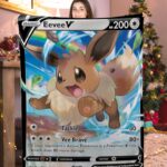 Pokemon Eevee V Pokemon Card Blanket 649647