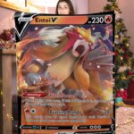 Pokemon Entei V Pokemon Card Blanket 457970