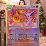 Pokemon Flareon & Espeon Pokemon Card Blanket 858932