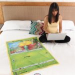 Pokemon Gossifleur Fusion Strike Blanket   -UHNFP-9281