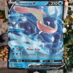 Pokemon Greninja V Fusion Strike Blanket   -EUCD8-6265
