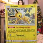 Pokemon Jolteon Pokemon Card Blanket 684686