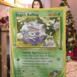 Pokemon Koga's Koffing Pokemon Card Blanket 138654