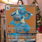 Pokemon Lucario GX Pokemon Card Blanket 299161