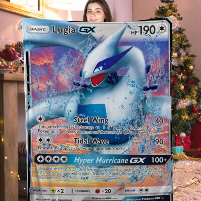 Pokemon Lugia GX Pokemon Card Blanket 849564