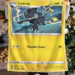 Pokemon Luxray Fusion Strike Soft Blanket   -TJUPD-2464
