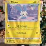 Pokemon Minun Rapid Strike Soft Blanket   -FTMEZ-8496