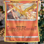 Pokemon Moltres Brilliant Stars Blanket   -HA7FX-9246