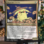 Pokemon Pikachu Tacos Fleece Blanket   -BYJNU-9310