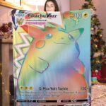 Pokemon Pikachu Vmax Pokemon Card Blanket 439201