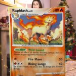 Pokemon Rapidash LV.41 Pokemon Card Blanket 941540