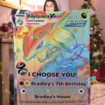 Pokemon Rayquaza Vmax Pokemon Card Blanket 281463