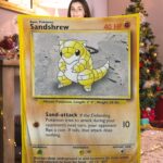 Pokemon Sandshrew Pokemon Card Blanket 172181