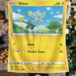 Pokemon Shinx Fusion Strike Soft Blanket   -LQA5E-3354