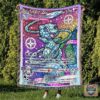 Pokemon Shiny Mew Stain Glass Custom Woven Blanket   -ts-blanket-150822-12