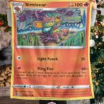 Pokemon Simisear Fusion Strike Blanket   -6FKKQ-5083