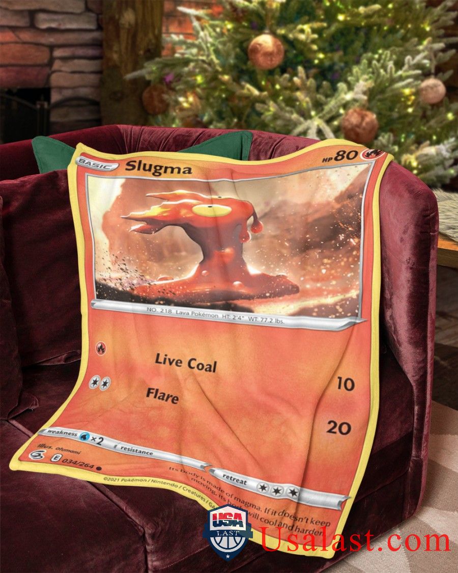 Pokemon Slugma Fusion Strike Blanket -6WJGB-8051 - Image 2