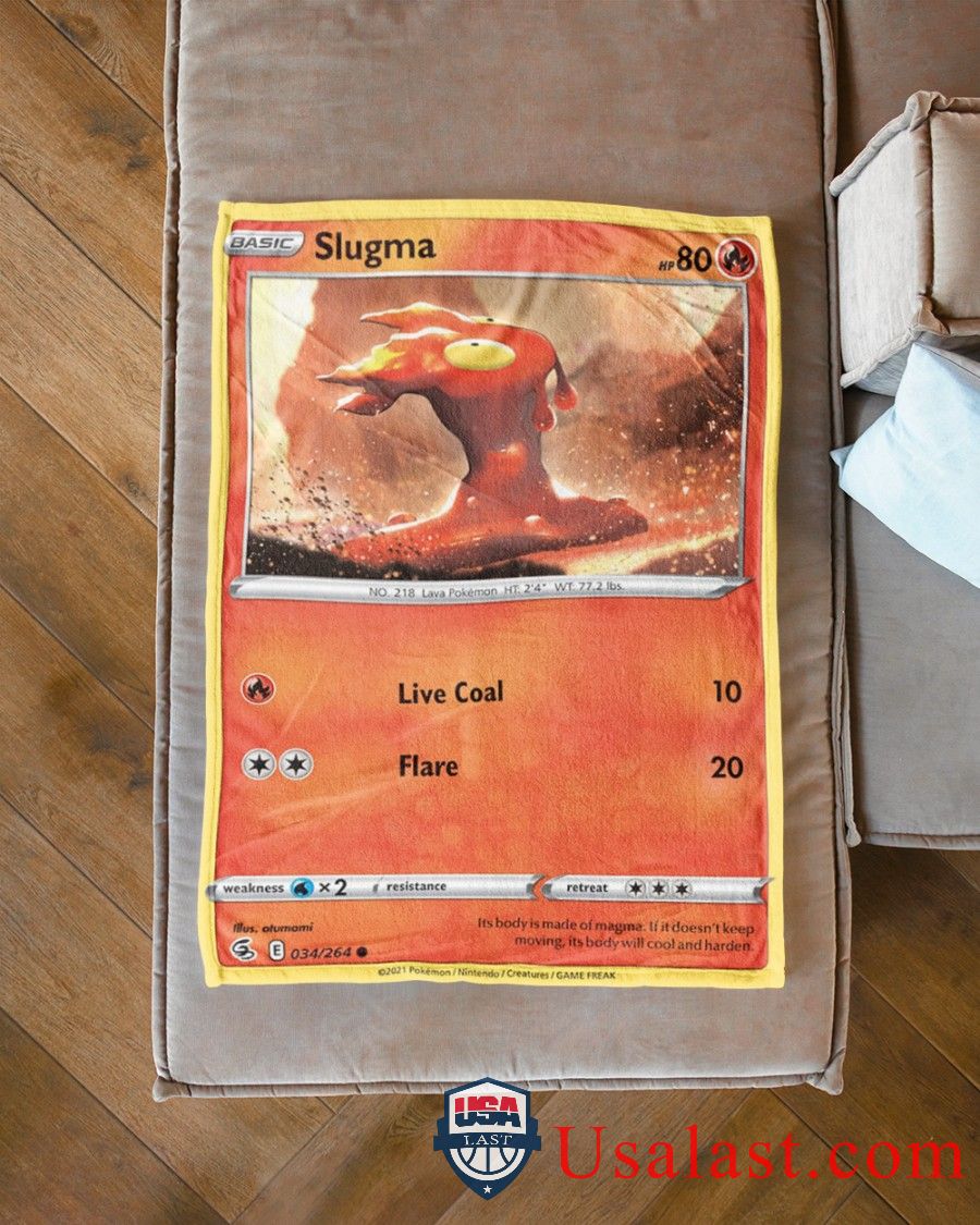 Pokemon Slugma Fusion Strike Blanket -6WJGB-8051 - Image 3