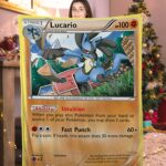 Pokemon Stage 1 Lucario Pokemon Card Blanket 361225