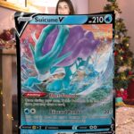 Pokemon Suicune V Pokemon Card Blanket 626678