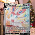 Pokemon Sylveon V Pokemon Card Blanket 305537