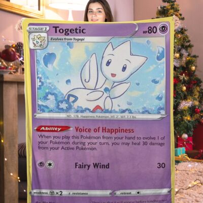 Pokemon Togetic Pokemon Card Blanket 293568