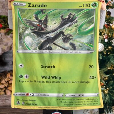 Pokemon Zarude Fusion Strike Blanket   -ELDTP-2792
