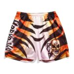 RVD Tiger Skull Retro Shorts