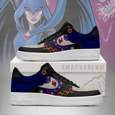 Raven Teen Titans AF1 Shoes
