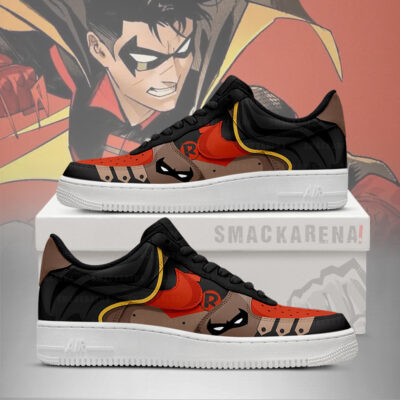 Robin - Damian Wayne Teen Titans AF1 Shoes