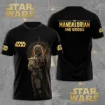 Star Wars x The Mandalorian and Grogu 3D Apparel - TMTHU1118