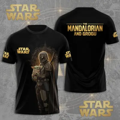 Star Wars x The Mandalorian and Grogu 3D Apparel - TMTHU1118
